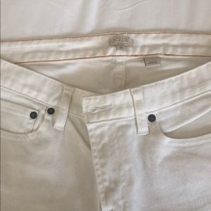 Jcrew white jeans